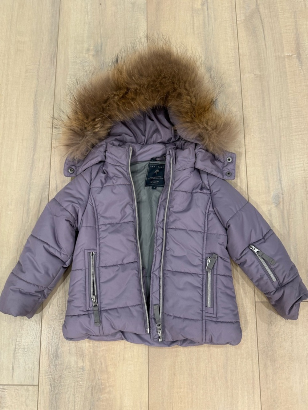 Ver de Terre girls THERMOLITE winter coat